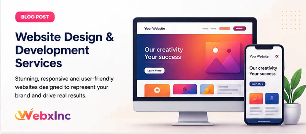 Website Design & Development Services for Modern Businesses